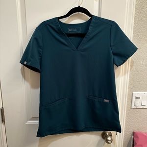 Caribbean blue casma top size Small figs